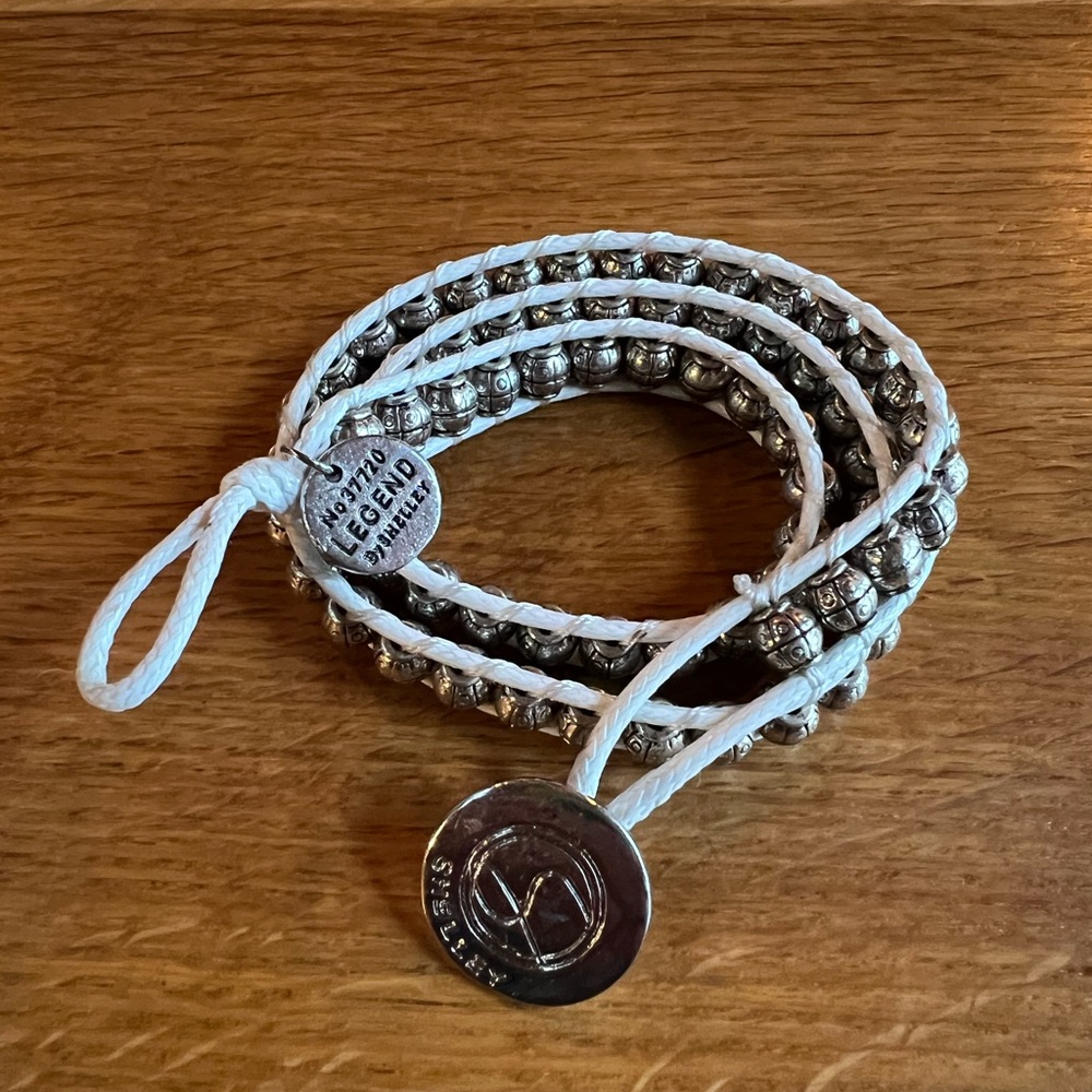 Legend by Shelley NO37720 Limited Edition sterling silver wrap bracelet